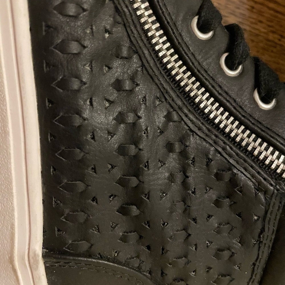 Black Steve Madden High-Top Sneakers - Picture 5 of 16